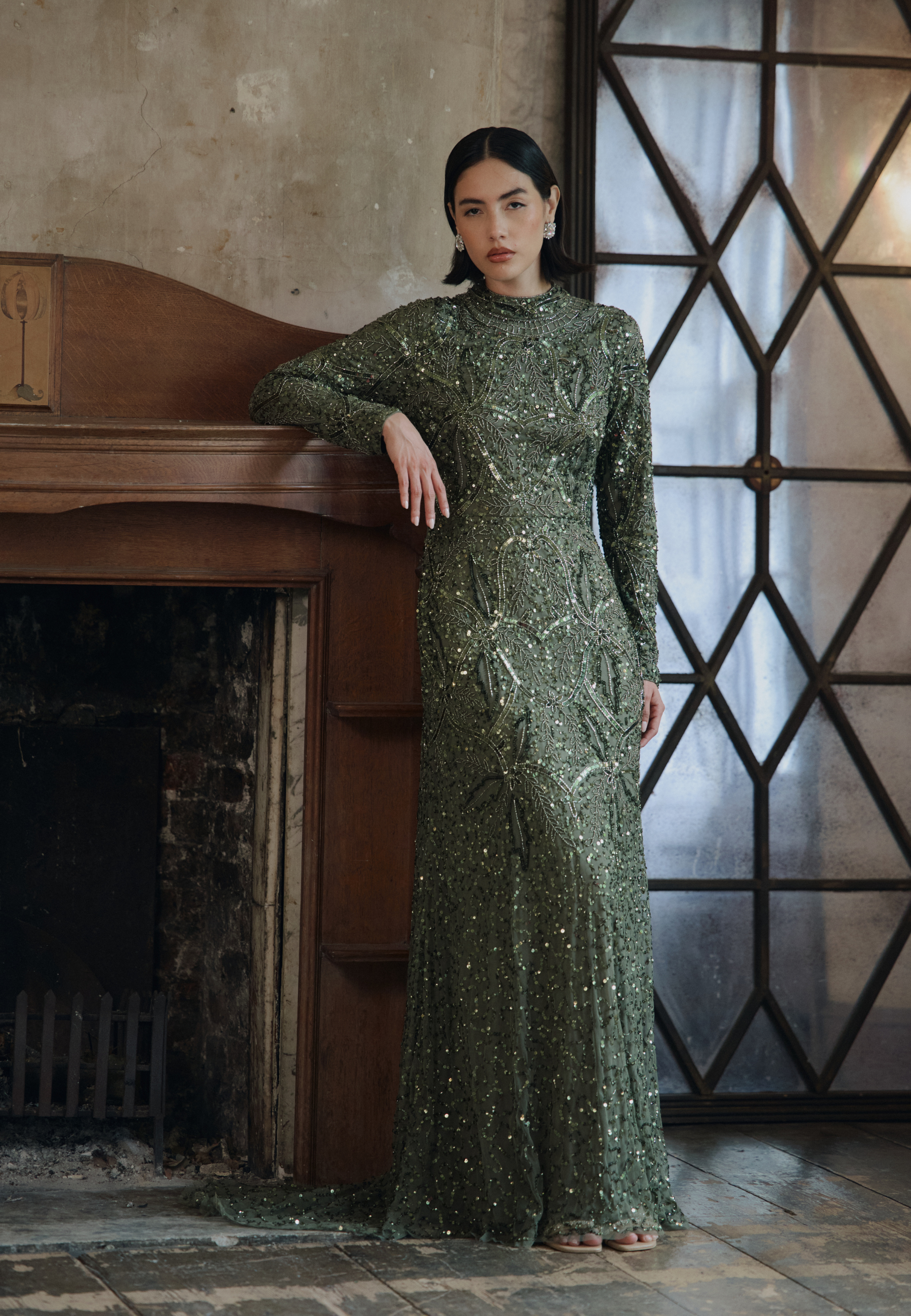 Talia Modest Embellished Sequin Maxi Dress | MTZ250412 Beauut Talia Modest Embellished Sequin Maxi Dress | MTZ250412 Beauut