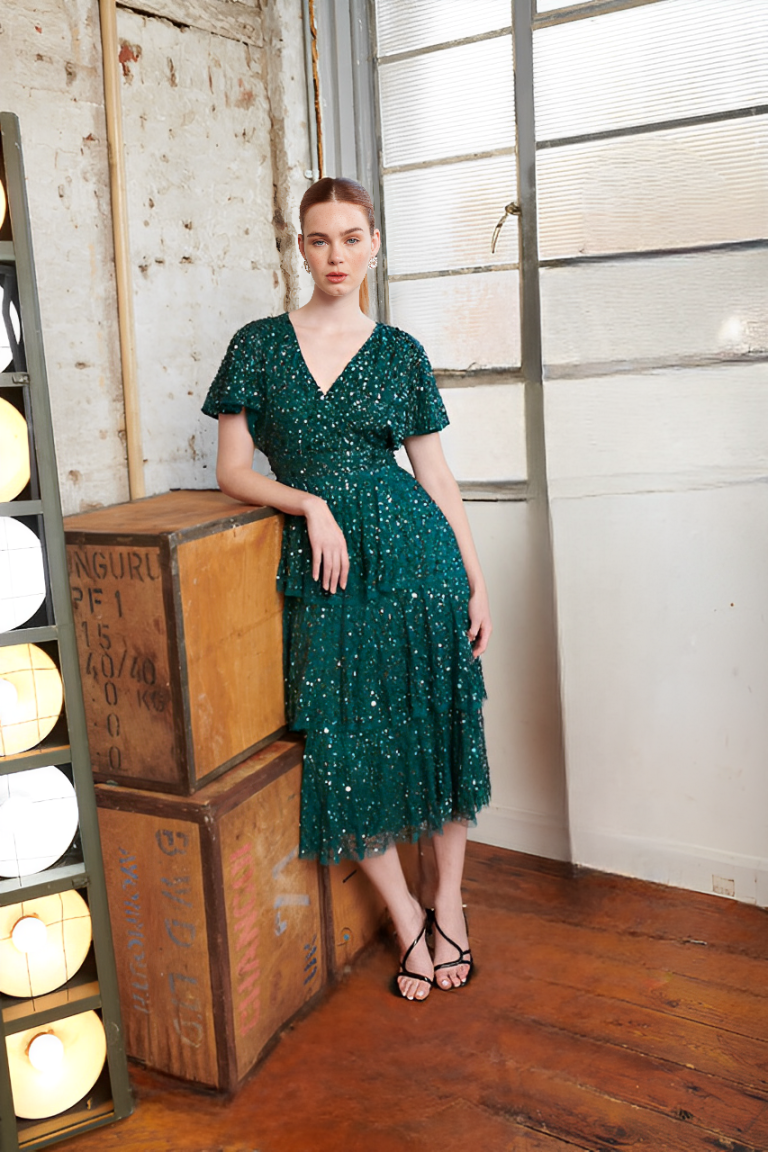 embellished sequin dress Gown With High Slit 49253 Womens retrofte Nolia Sequin Embellished Dress Millie Embellished Sequin Maxi Dress