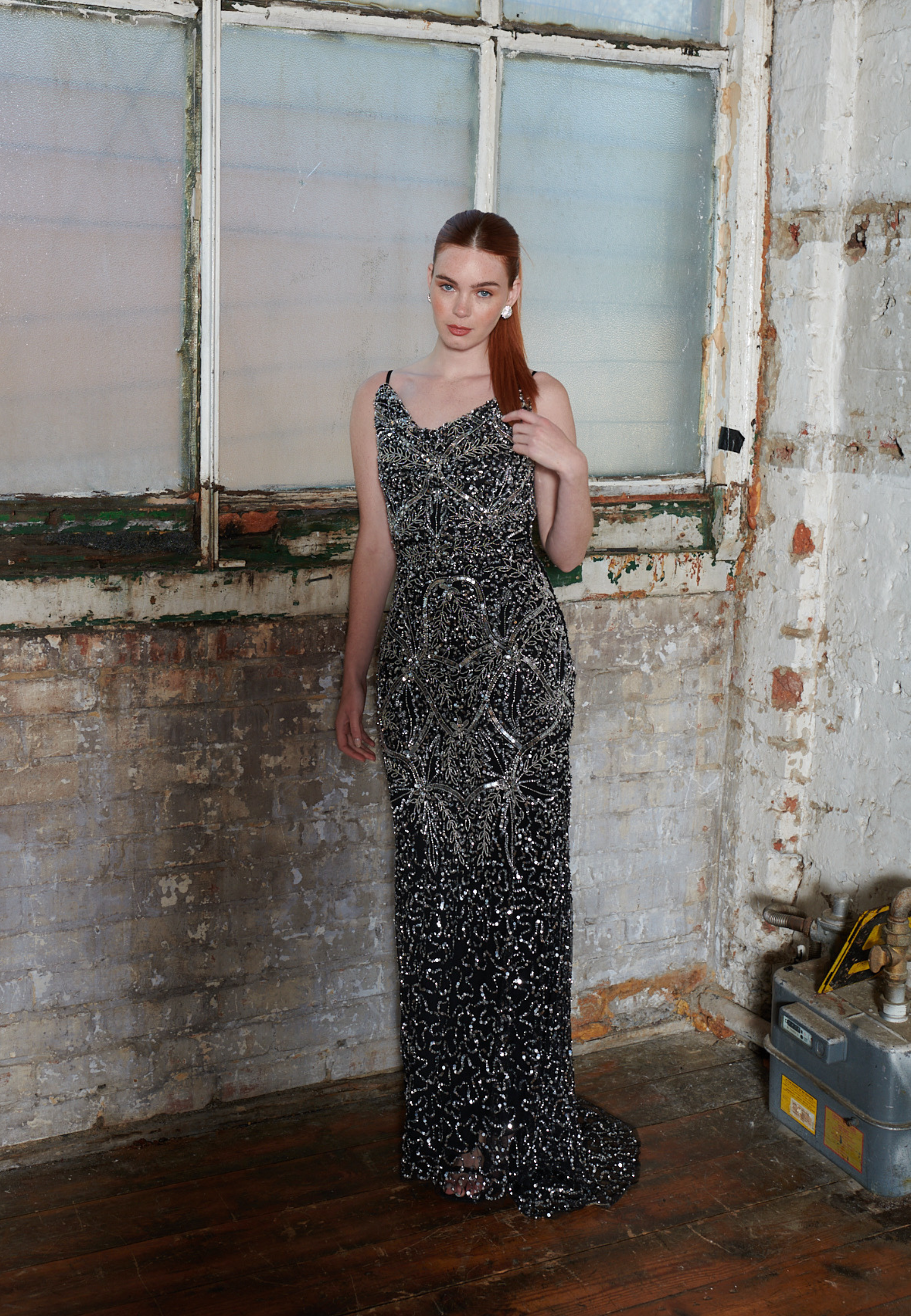 Joan Embellished Sequin Maxi Dress BTZ240705 – Beauut