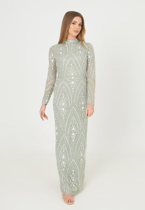 
                  
                    Samiya Embellished Sequin Maxi Dress
                  
                
