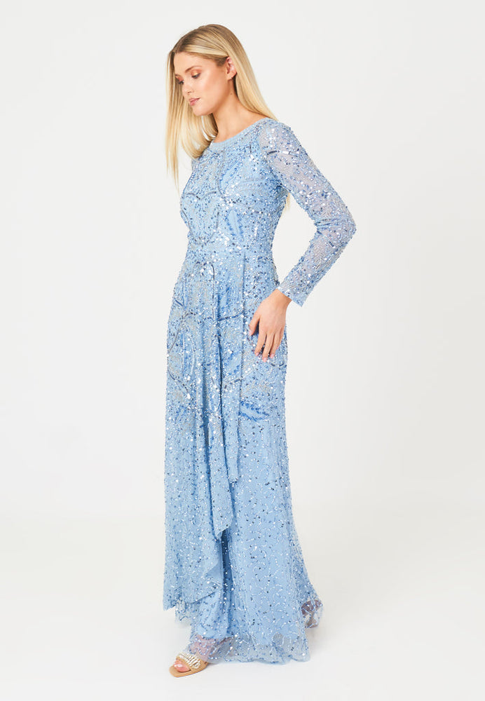 
                  
                    RAISHMA EMBELLISHED SEQUINS MAXI DRESS
                  
                