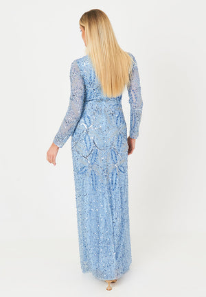 
                  
                    RAISHMA EMBELLISHED SEQUINS MAXI DRESS
                  
                