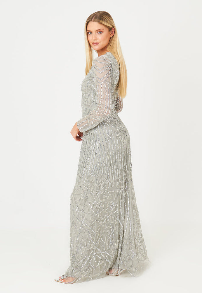 
                  
                    ZOYA EMBELLISHED SEQUINS MAXI DRESS
                  
                