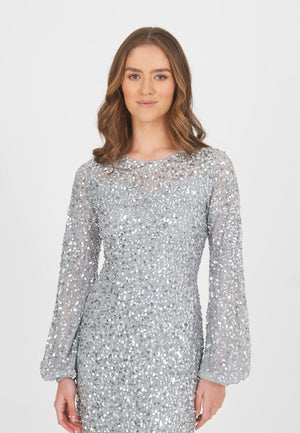 Modest sequin dresses best sale