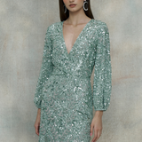 Caron Embellished Sequin Maxi Dress | BTZ260905