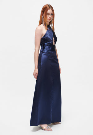 
                  
                    ELOISE SATIN OCCASIONAL MAXI DRESS | BTZ240605M
                  
                