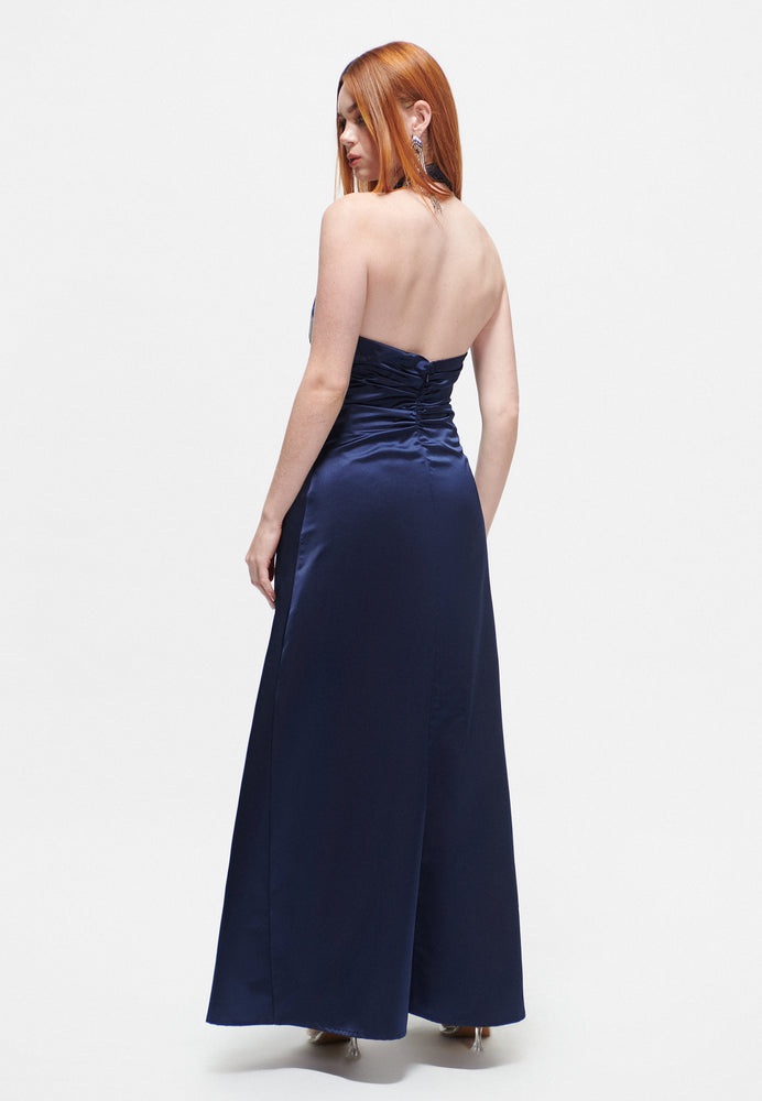 
                  
                    ELOISE SATIN OCCASIONAL MAXI DRESS | BTZ240605M
                  
                