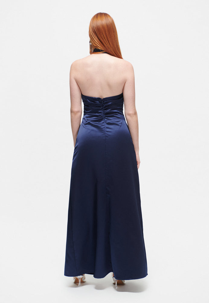 
                  
                    ELOISE SATIN OCCASIONAL MAXI DRESS | BTZ240605M
                  
                