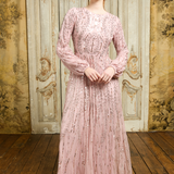 Elif Modest Embellished Sequin Maxi Dress | MTZ250315