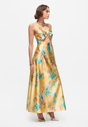 
                  
                    BELLA SATIN OCCASIONAL MAXI DRESS |Z240611G
                  
                