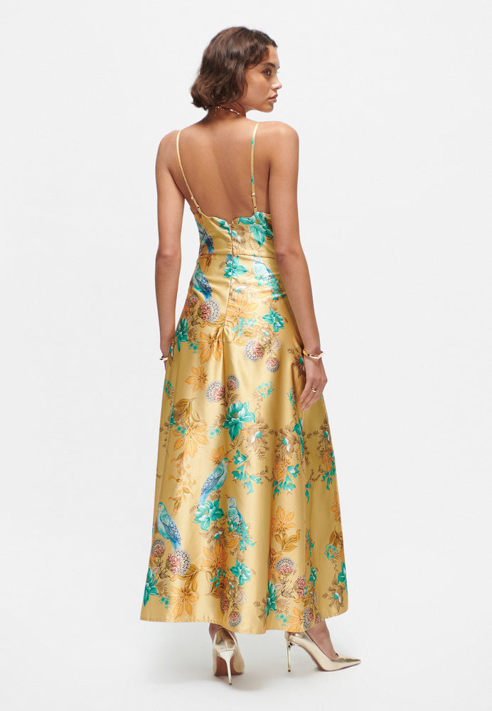 
                  
                    BELLA SATIN OCCASIONAL MAXI DRESS |Z240611G
                  
                