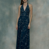 Geneva Embellished Sequin Maxi Dress | BTZ250703