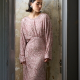 Elma Modest Embellished Sequin Maxi Dress | MTZ250708