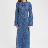 Aliye Embellished Sequin Maxi Dress | MTZ250805