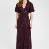 Agnes Embellished Sequin Maxi Dress | BTZ250806