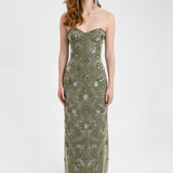 Viviane Embellished Sequin Maxi Dress | BTZ250715