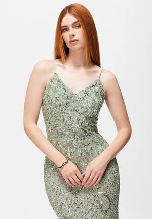 
                  
                    Grace Embellished Sequin Dress |
                  
                