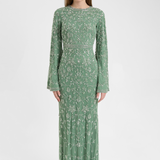Eliza Modest Embellished Sequin Maxi Dress | MTZ250702