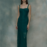 Lesh Lace  Corset Maxi Dress | BTZ25416