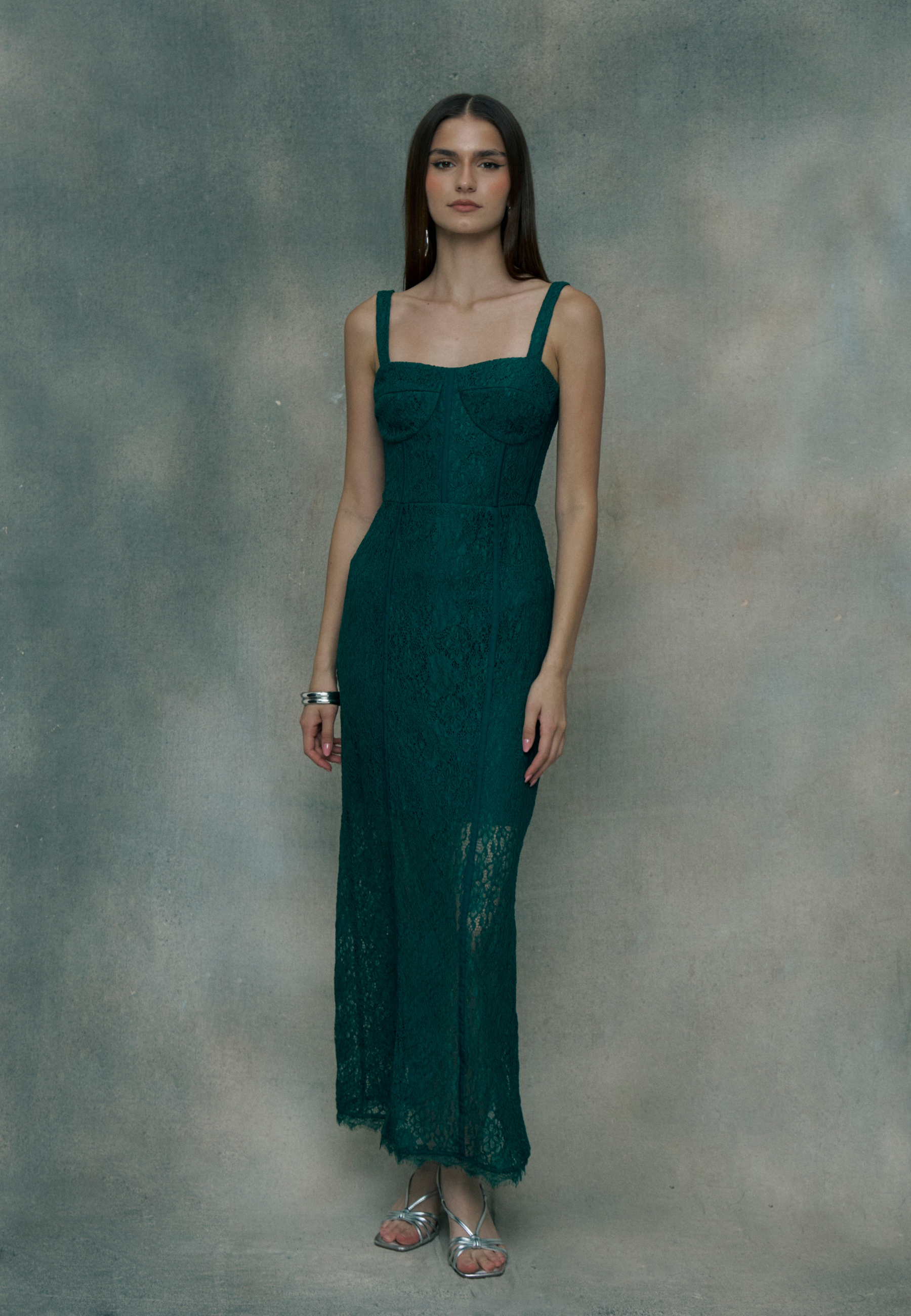 Lesh Lace Corset Maxi Dress | BTZ25416 Beauut Lesh Lace Corset Maxi Dress | BTZ25416 Beauut