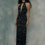 Shanelle Embellished Sequin Maxi Dress | BTZ250717