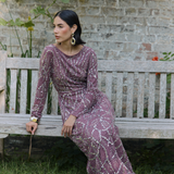 Sezen Embellished Sequin Maxi Dress | MTZ250812