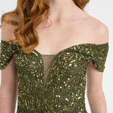 Esita Embellished Sequin Maxi Dress | BTZ250805
