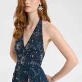 Geneva Embellished Sequin Maxi Dress | BTZ250703