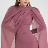 Parizia Modest Chiffon Maxi Dress | MTZ250920