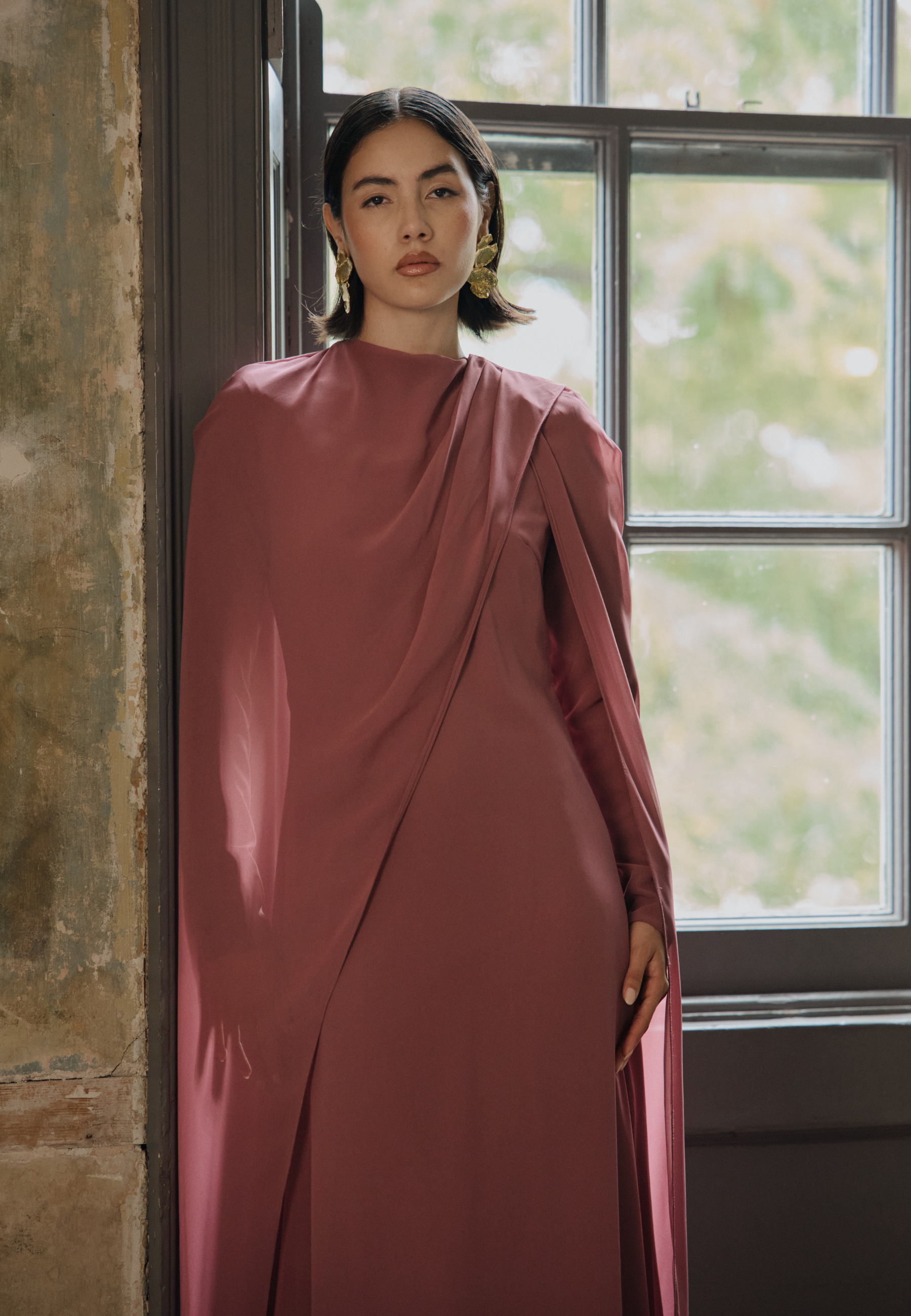 Parizia Modest Chiffon Maxi Dress | MTZ250920