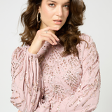 Nava Modest Embellished Sequin Maxi Dress | MTZ250303