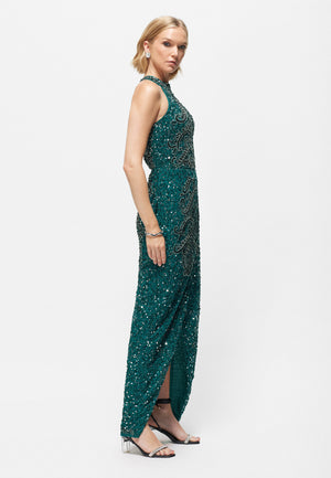 
                  
                    IVY EMBELLISHED SEQUIN MAXI DRESS | BTZ240605T
                  
                