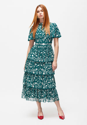 
                  
                    SCARLETT MIDI EMBROIDERY DRESS| Z240407
                  
                