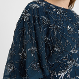 Soraya Modest Embellished Sequin Maxi Dress | MTZ250801