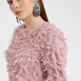 Zaina Modest Ruffle Maxi Dress | MTZ250124