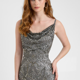 Lina Embellished Sequin Maxi Dress | BTZ250810