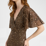 Valerie Embellished Sequin Maxi Dress | BTZ250716
