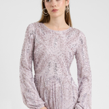 Imara Modest Embellished Sequin Maxi Dress | MTZ250324