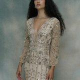 Tiffany Embellished Sequin Maxi Dress | BTZ250407