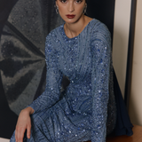 Treva Embellished Sequin Maxi Dress | MTZ260901