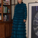 Leyla Modest Ruffle Maxi Dress | MTZ250115