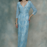 Ayris Embellished Sequin Maxi Dress | BTZ250713