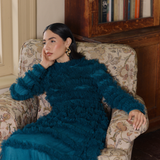 Leyla Modest Ruffle Maxi Dress | MTZ250115