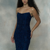 Clara Embellished Sequin Maxi Dress | BTZ250801