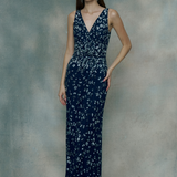 Zelie Embellished Sequin Maxi Dress | BTZ250711