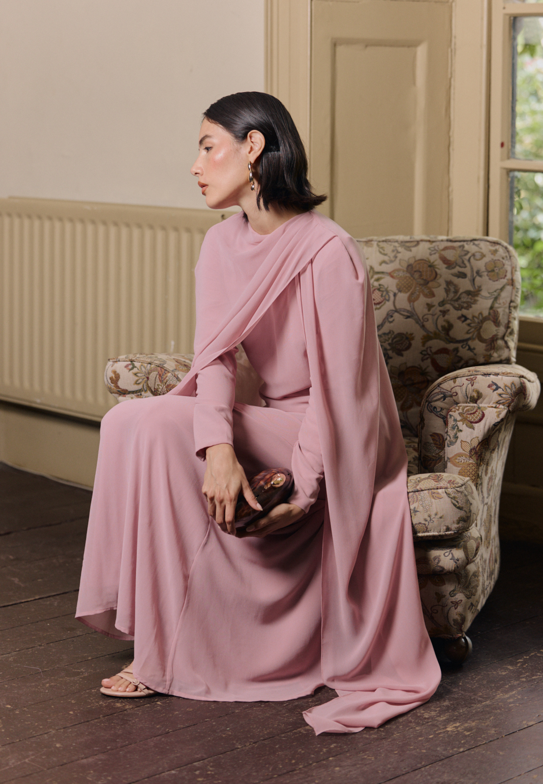 Isba Modest Maxi Dress | MTZ250123