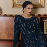 Anan Modest Embellished Sequin Maxi Dress | MTZ260904