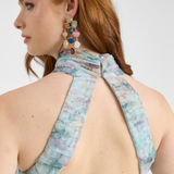 Helene Ruffle Maxi Dress | BTZ250126