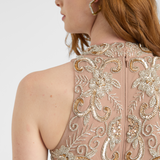 Cady Embellished Sequin Maxi Dress | BTZ250701