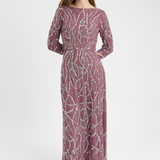 Sezen Embellished Sequin Maxi Dress | MTZ250812